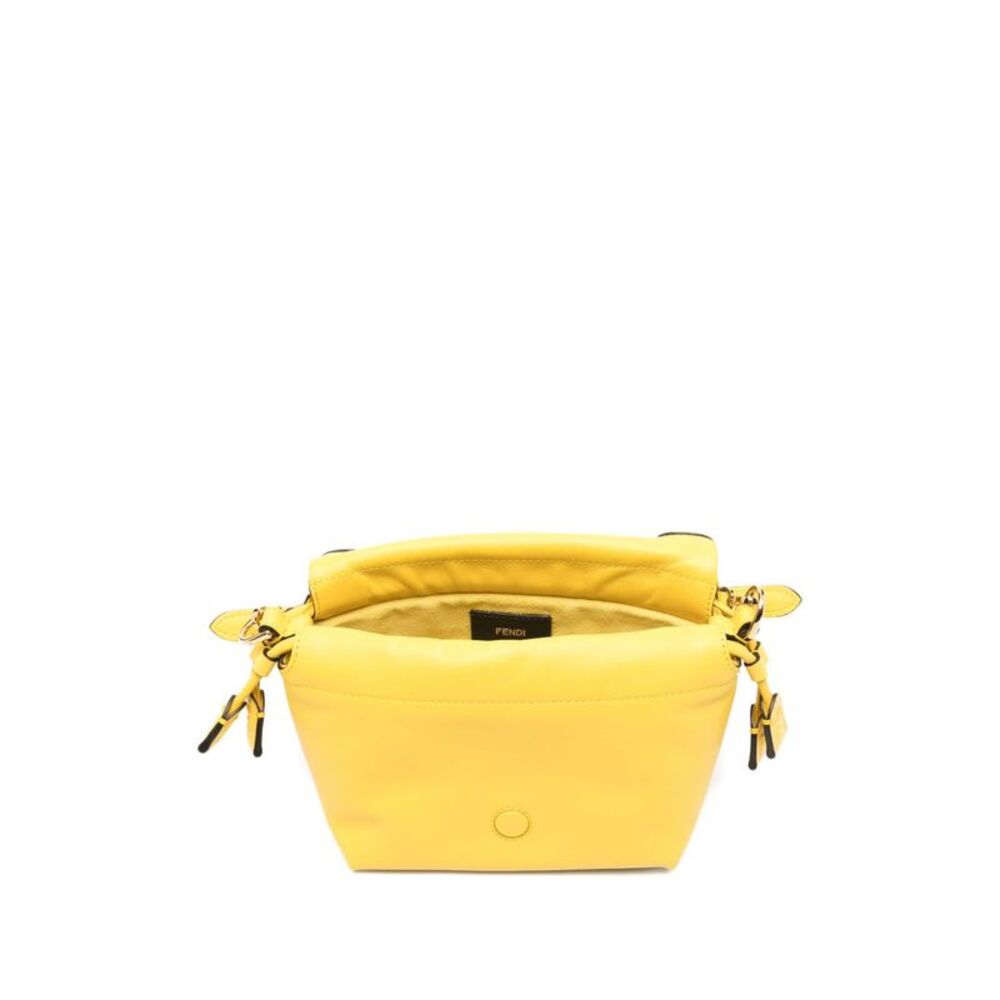 Fendi Women Mamma Baguette Small Leather Handbag - Picture 2 of 5